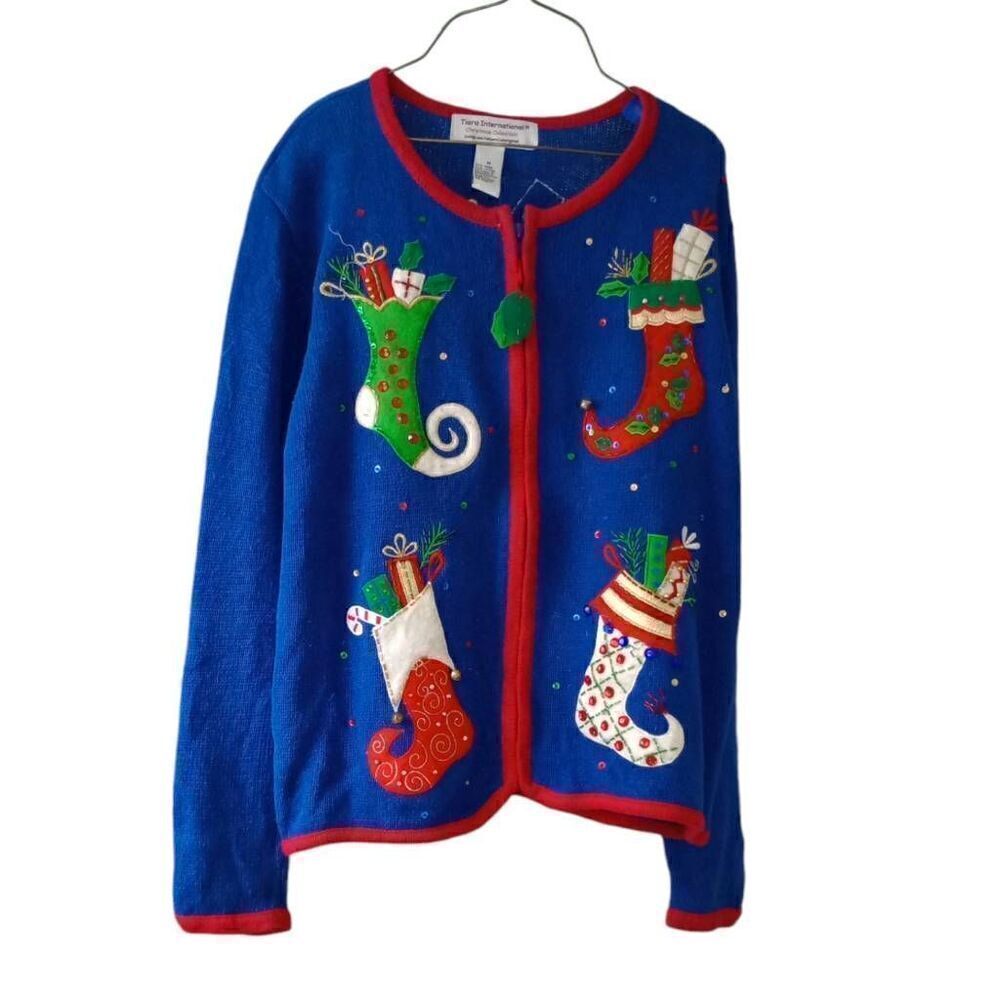 Tiara international Christmas collection sweater